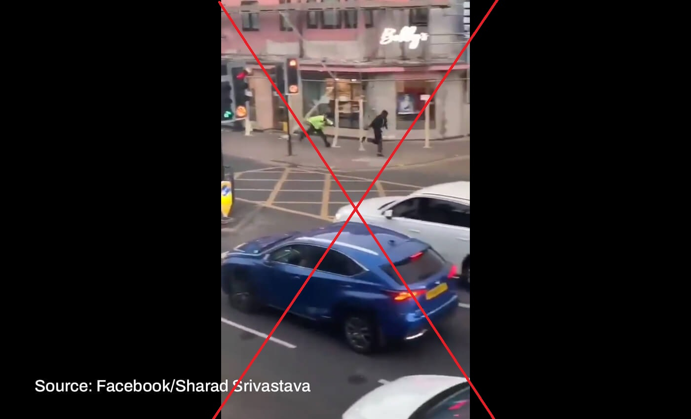 Muslims looted the Indian restaurant Street Taste in Leicester city.