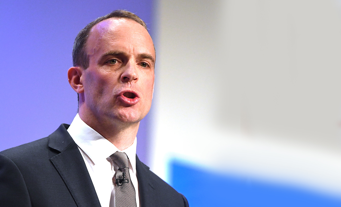 U.K. Foreign Secretary Dominic Raab was paddle-boarding in Greece when the Taliban took over Afghanistan.
