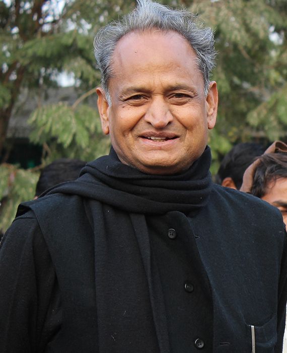 Ashok Gehlot accuses the BJP of trying to topple his government in Rajasthan.