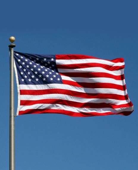 The American flag was designed by Robert Heft, a high school student in 1960.