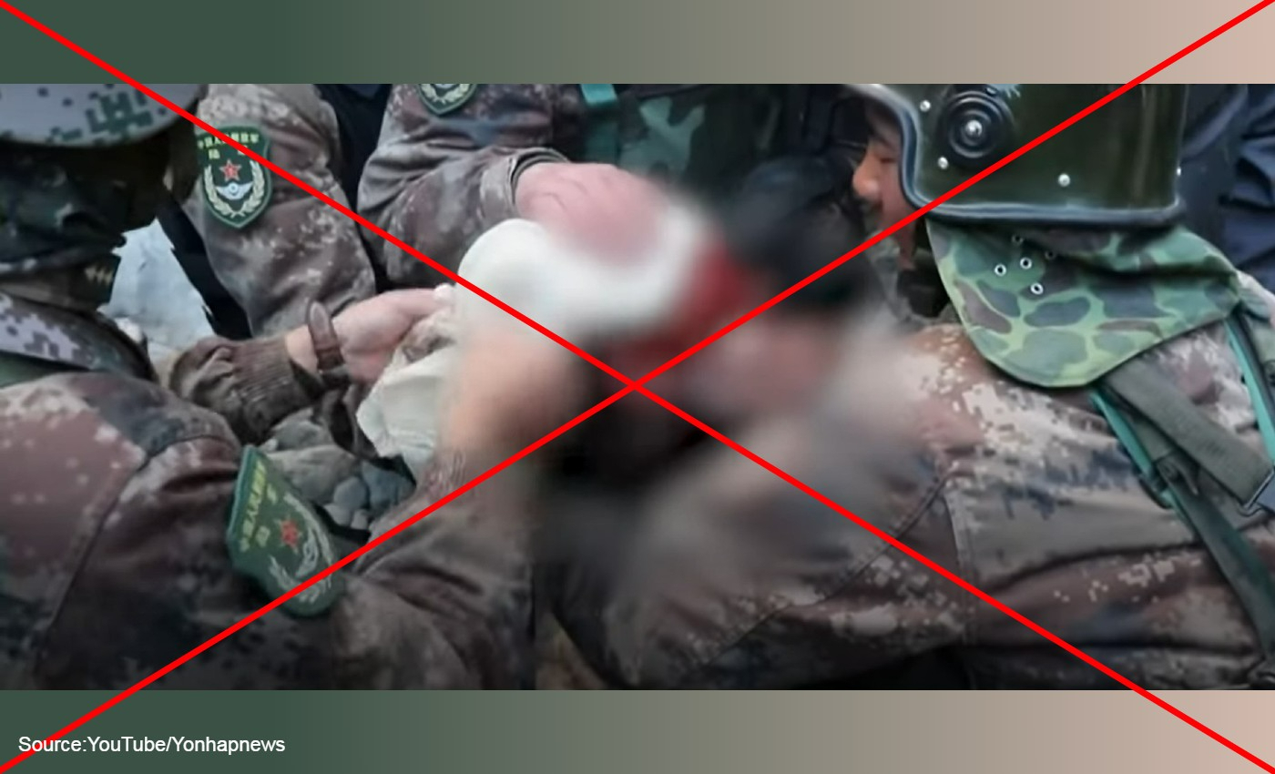This video shows a Chinese soldier injured during the clash with Indian troops in Tawang, Arunachal Pradesh on December 9, 2022.