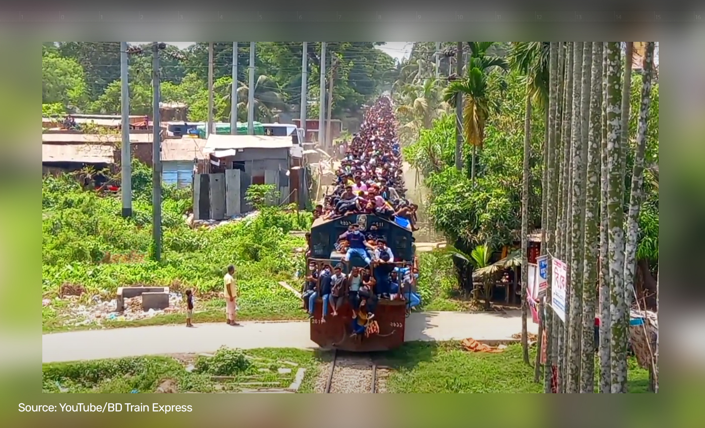 Train full of Rohingya refugees leaves Bangladesh for Bihar following the formation of the new state government.