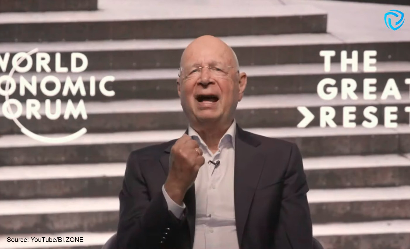 Klaus Schwab warned of a global cyber attack, after which digital biometric IDs would be required to access the internet.