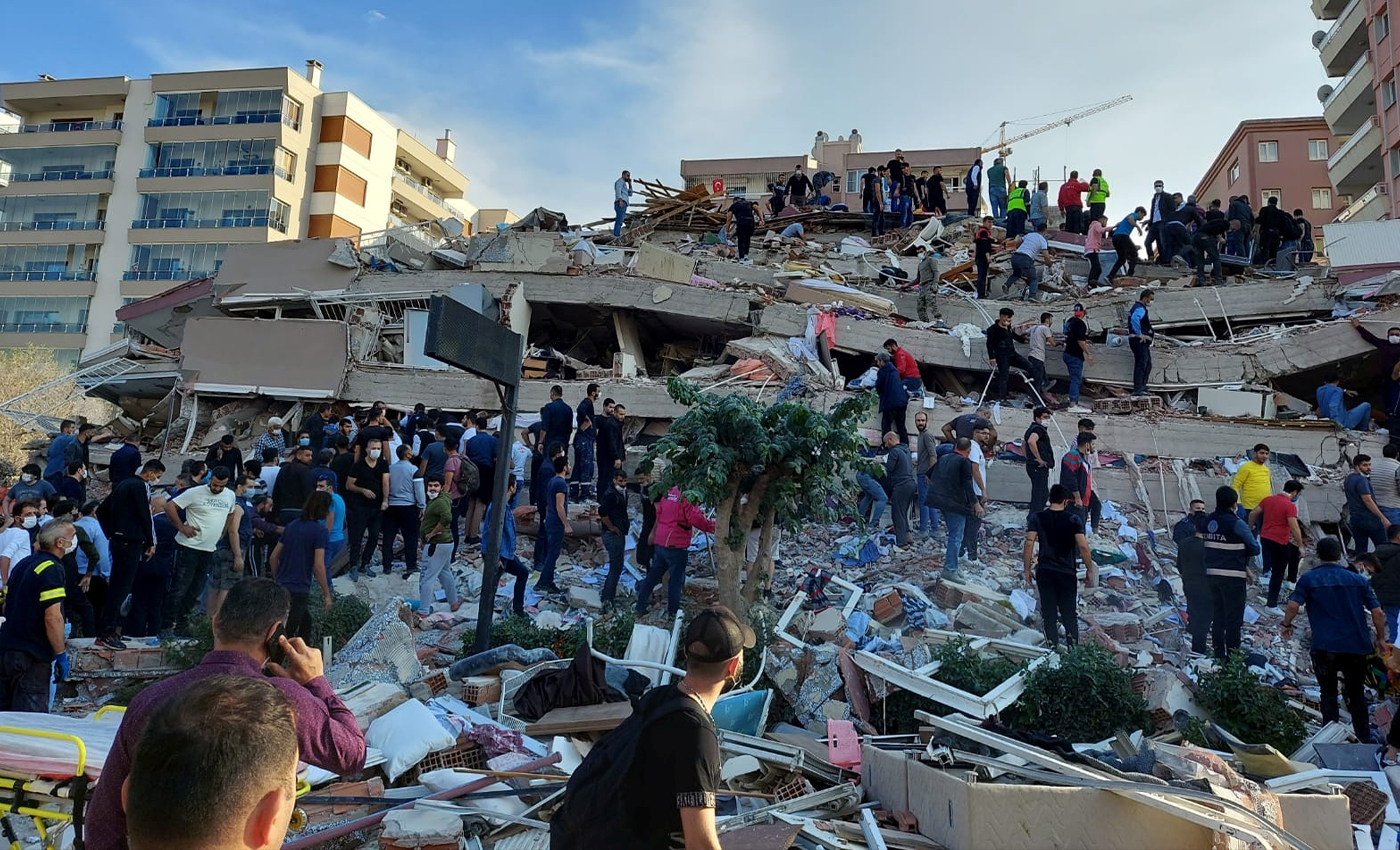 Earthquake jolts Turkey and Greece.
