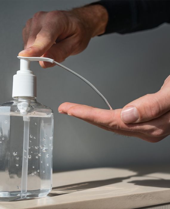 Hand sanitizers are more effective in eliminating germs compared to washing hands.