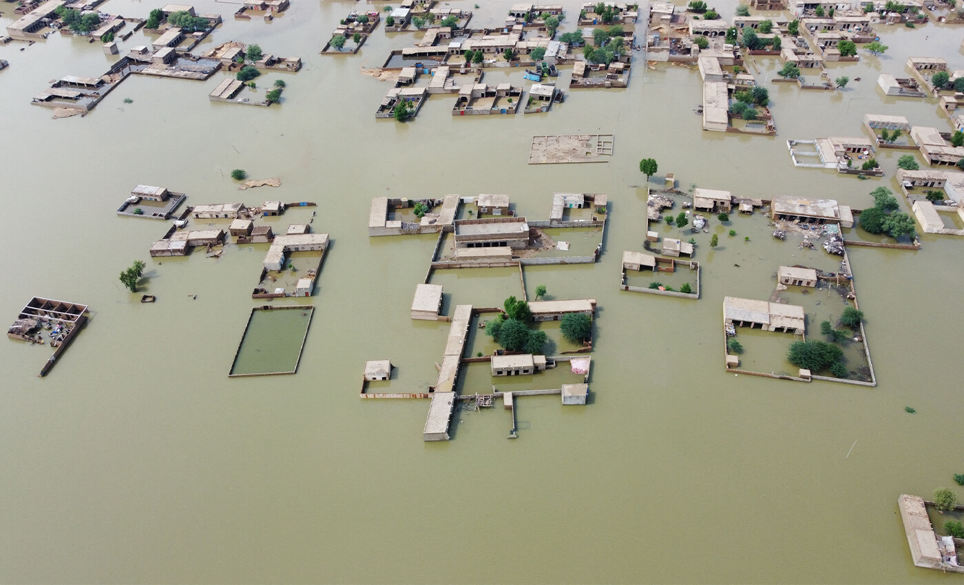Climate change is not responsible for the 2022 Pakistan floods.