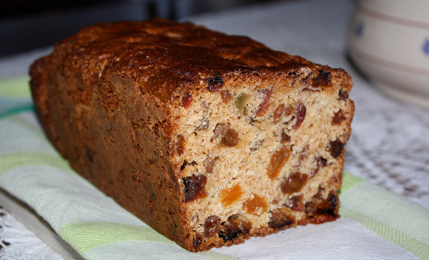 Barmbrack is a traditional Halloween bread in Ireland.