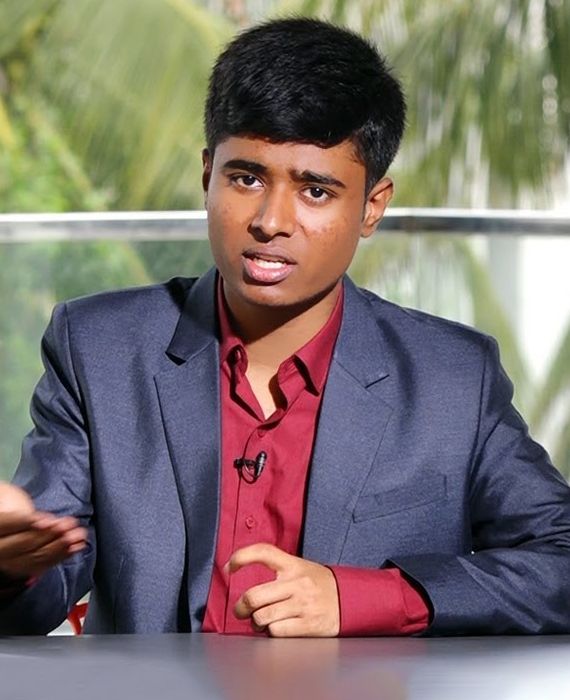 Drone Prathap is a young scientist.
