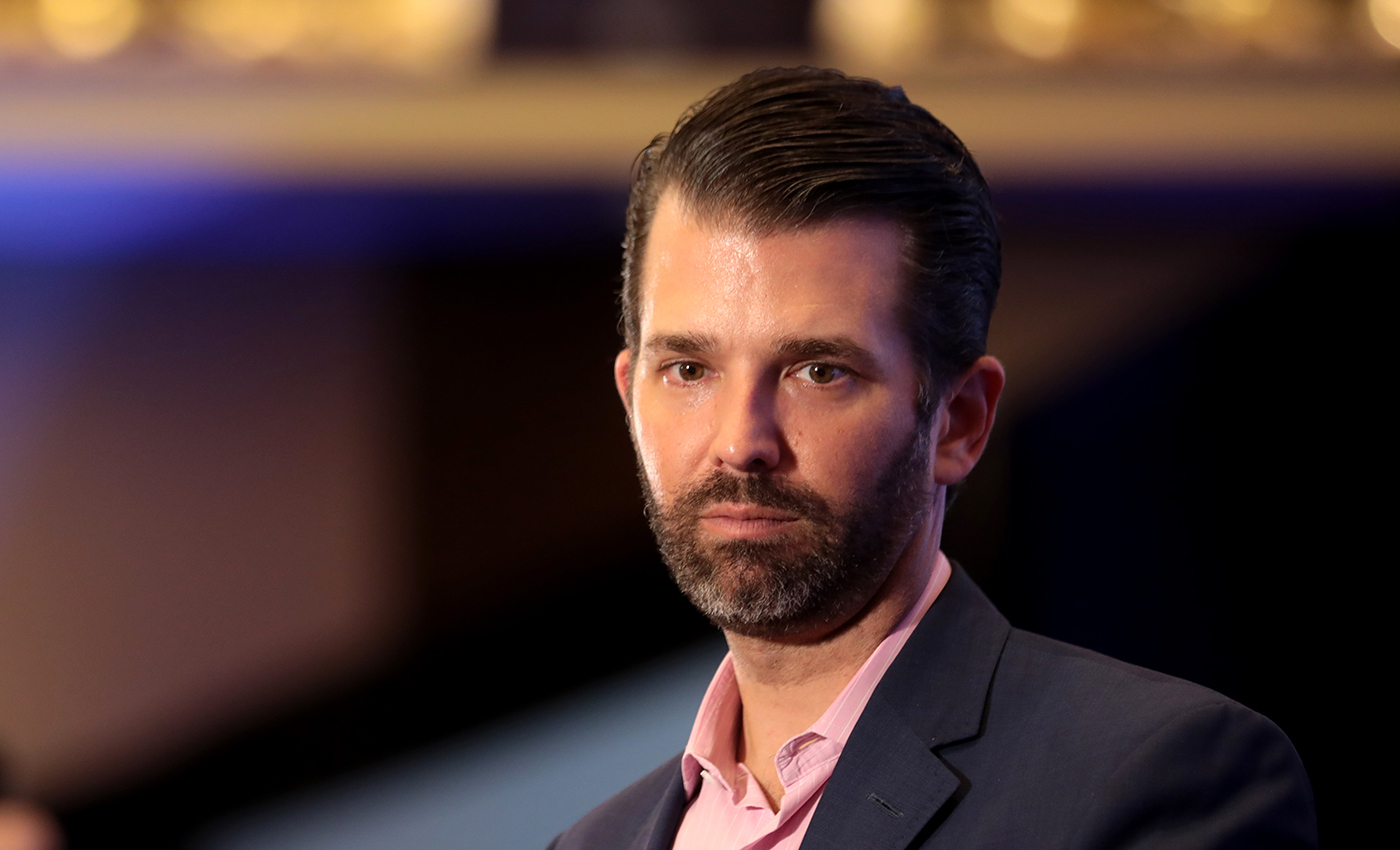 Donald Trump Jr. tests positive for COVID-19.