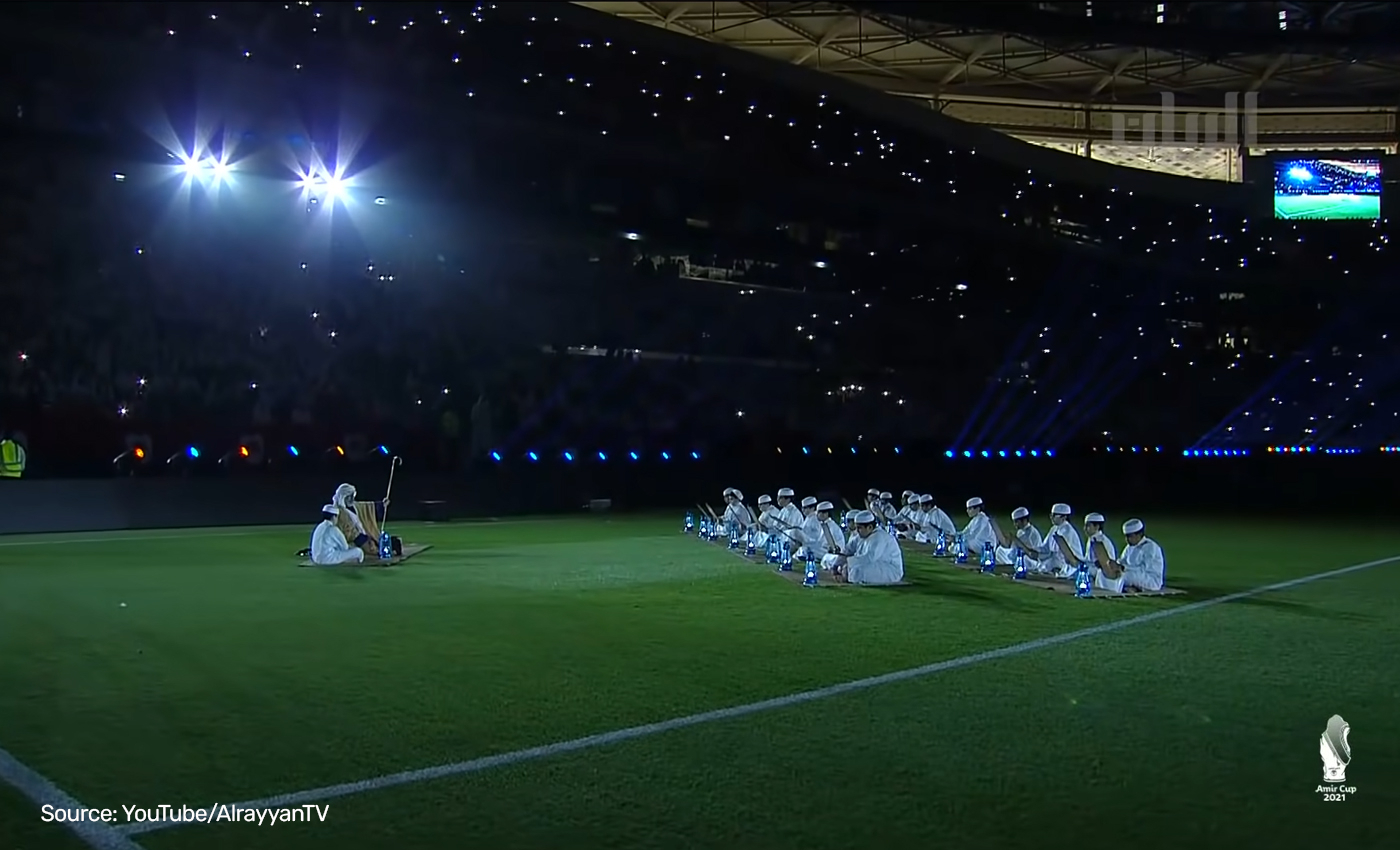 Children recited Quran at the opening ceremony of 2022 FIFA World cup in Qatar.