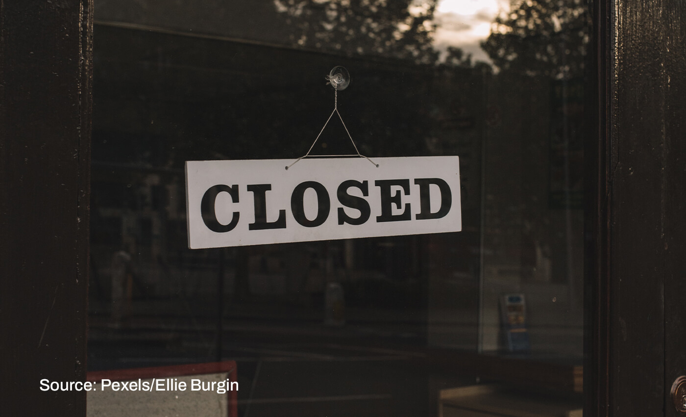 Pubs and shops in the UK are closing due to the cost of net zero policies.