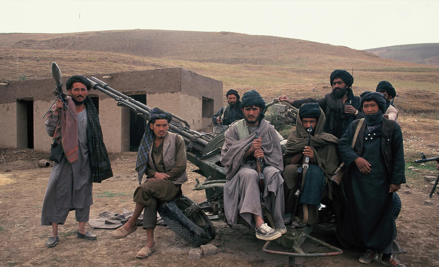 A video shows the Taliban destroying the historical Gate of Civilization and Culture at the entrance to Ghazni city.