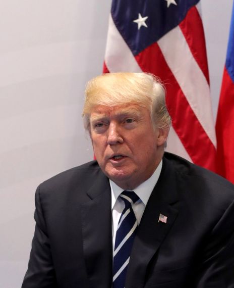 Donald Trump threatened protesters ahead of his rally in Tulsa.