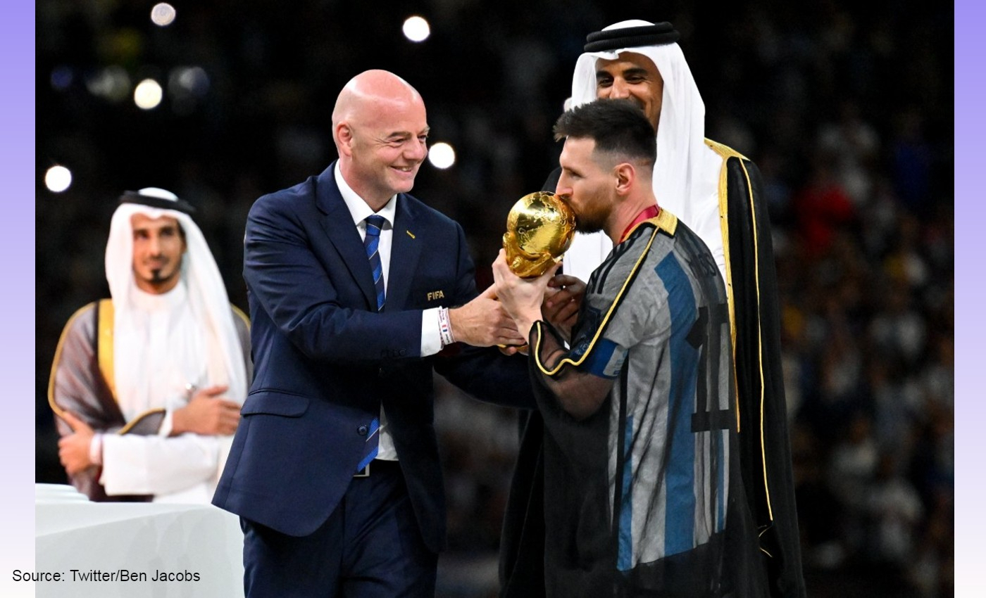Lionel Messi converted to Islam after Argentina won the 2022 FIFA World Cup in Qatar.