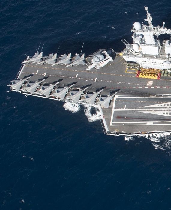 France has detected more than 1,000 COVID-19 cases on the aircraft carrier, Charles de Gaulle.
