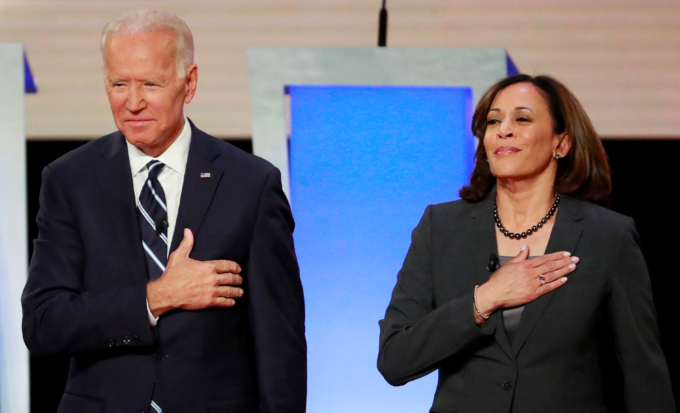 Tucker Carlson said that Joe Biden and Kamala Harris would force people to drink Starbucks coffee every day.