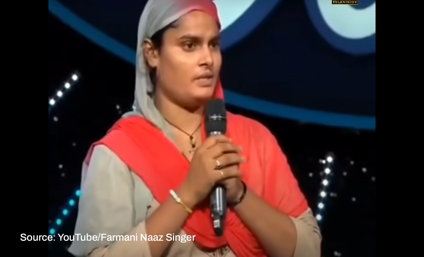 Indian singer Farmani Naaz is converting from Islam to Hinduism.
