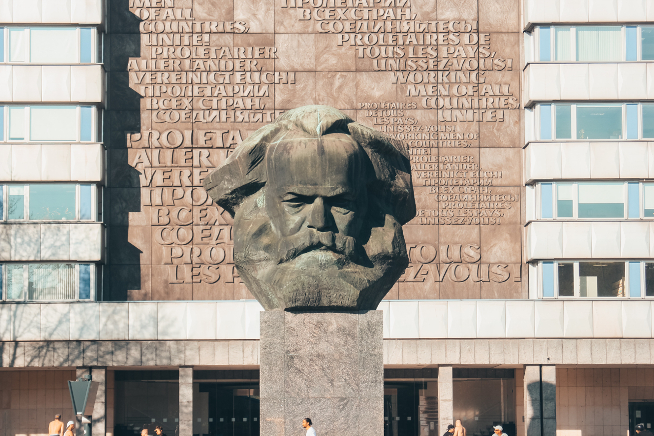 Communists don't believe in God.