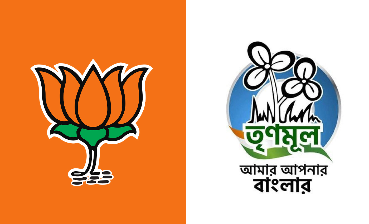 MP Arjun Singh’s goons attacked the TMC workers, while Raj Chakraborty was filing his nomination for the assembly elections.