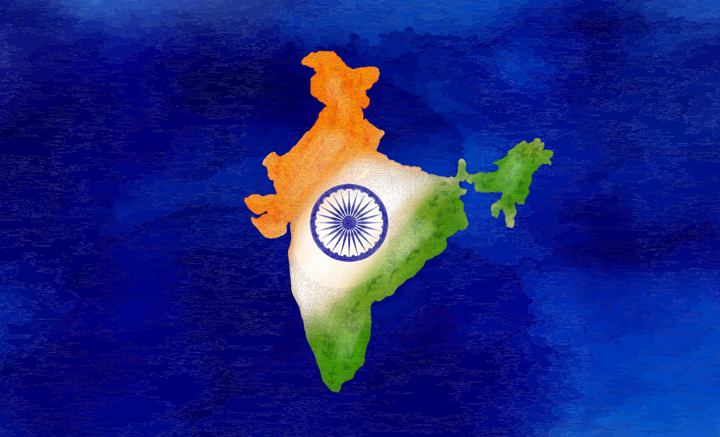 India is the seventh-largest country in the world.