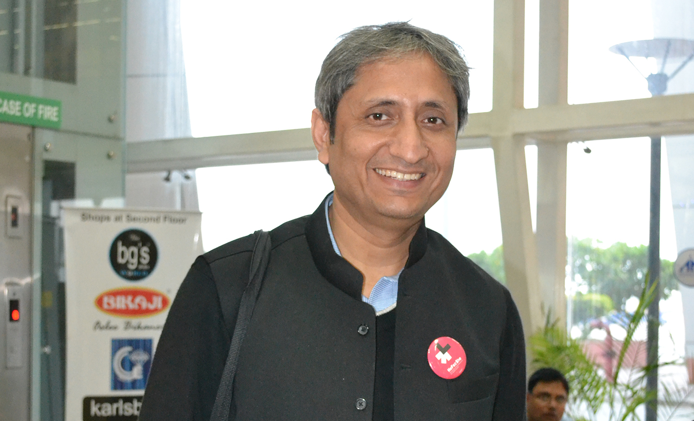 Ravish Kumar from NDTV won the 'Best Prime Time News Show' award in 2020.