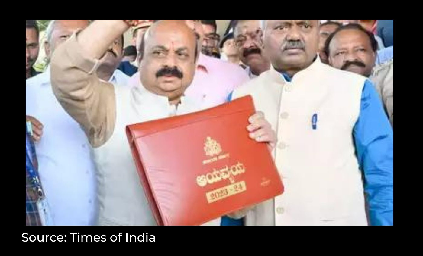 ೨೦೨೩ರ ಕರ್ನಾಟಕ ಬಜೆಟ್ ನಲ್ಲಿ ೭೫ ಯೂನಿಟ್ಗಳ ಉಚಿತ ವಿದ್ಯುತ್ ಸೌಲಭ್ಯವನ್ನು ಪ್ರತ್ಯೇಕವಾಗಿ ನಿಯೋಜಿಸಲಾಗಿಲ್ಲ.