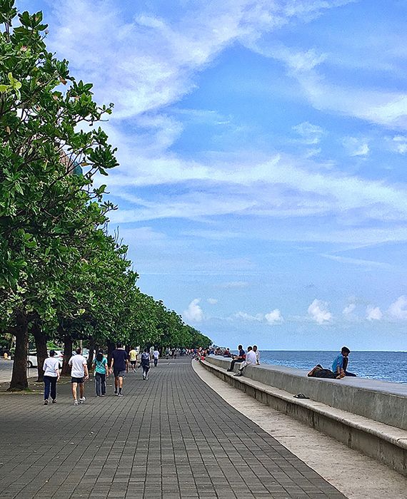 Crowds flock to Mumbai Marine Drive as lockdown restrictions ease.