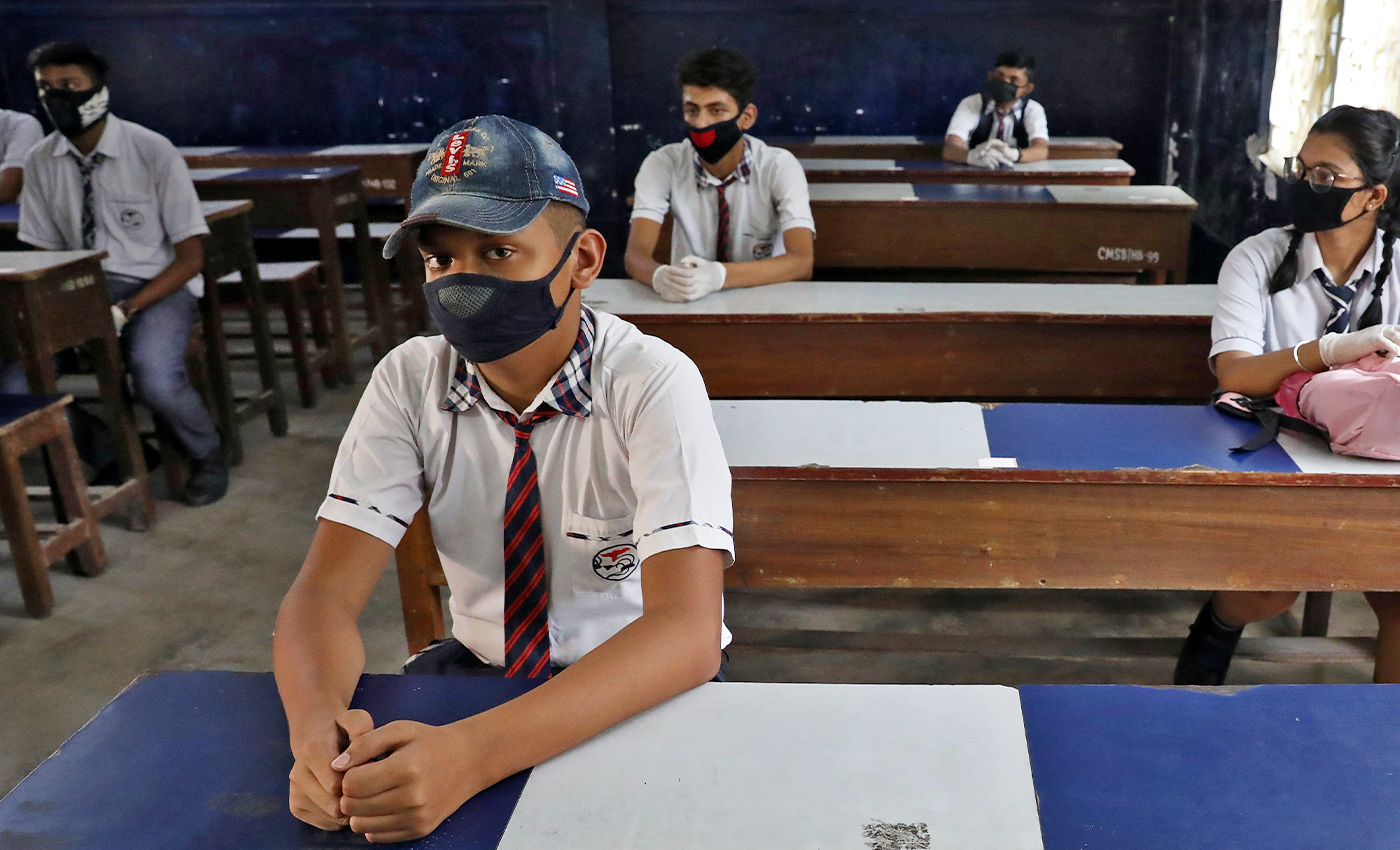 Three states in India are reopening schools from October 15.