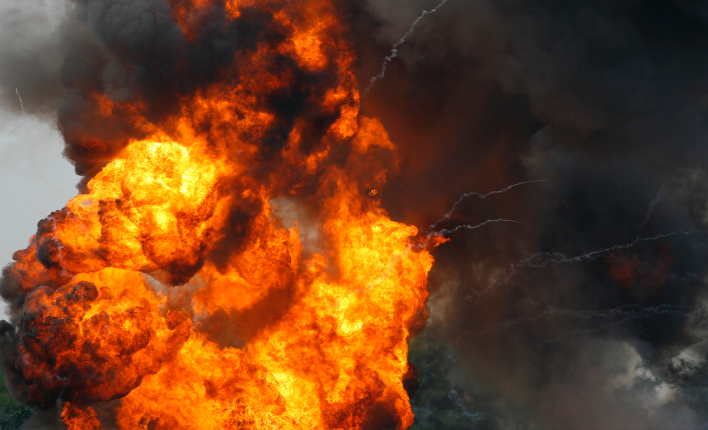 BJP MP Saumitra Khan threatened to set things on fire at a public gathering.