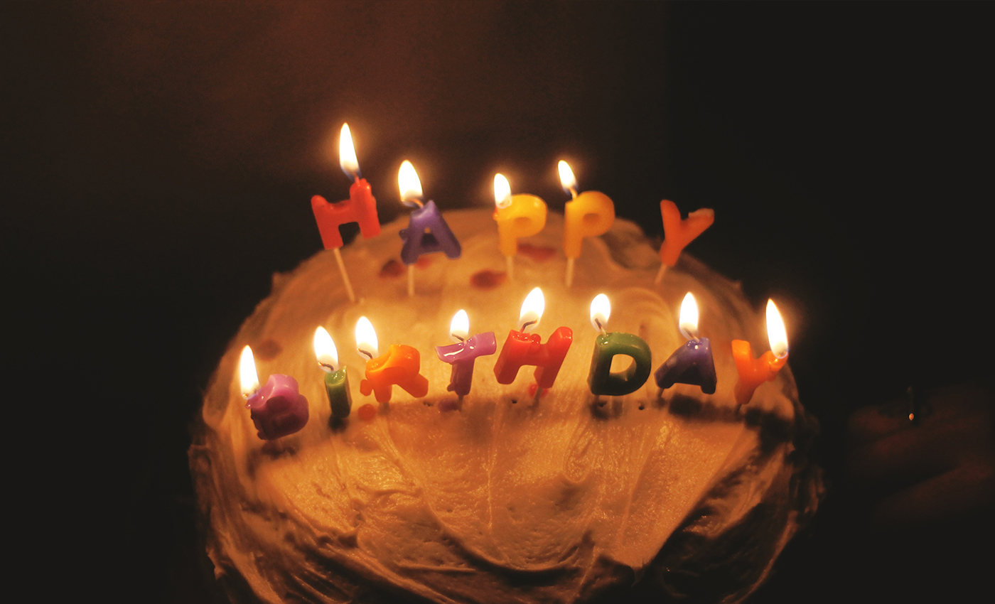 The first reference to 'birthday cake' came in 1785.