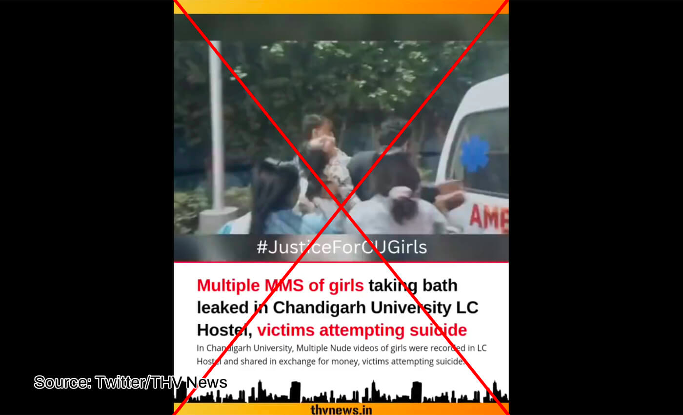 A female student from Chandigarh University died by suicide over an alleged video leak.