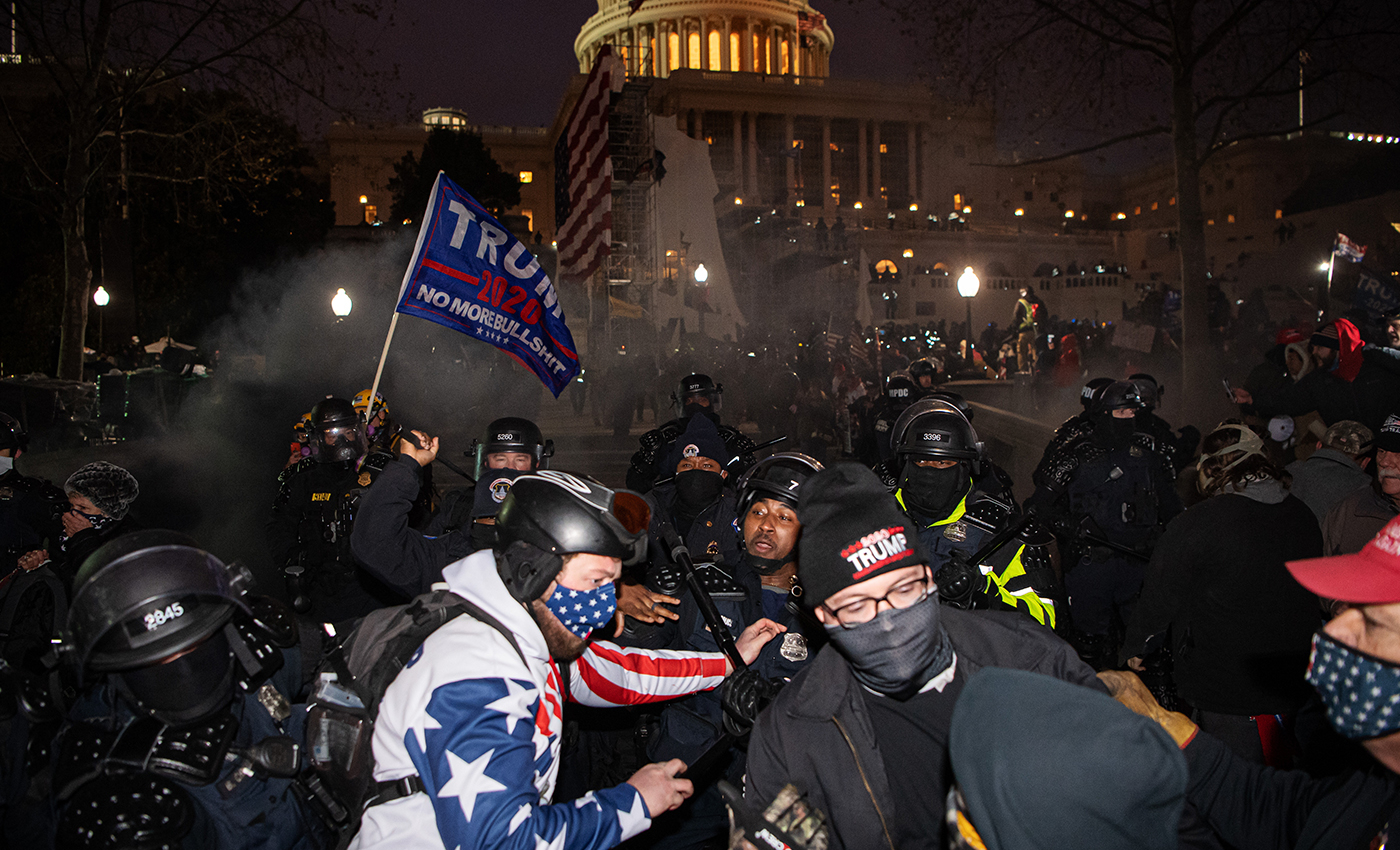 Trump supporters stormed the Capitol Building.