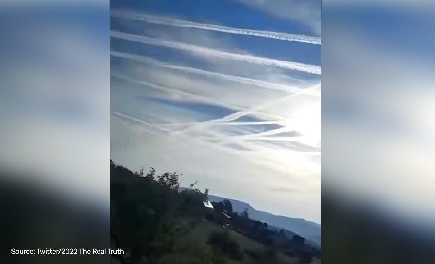 'Chemtrails' are used across countries to block the Sun's rays.