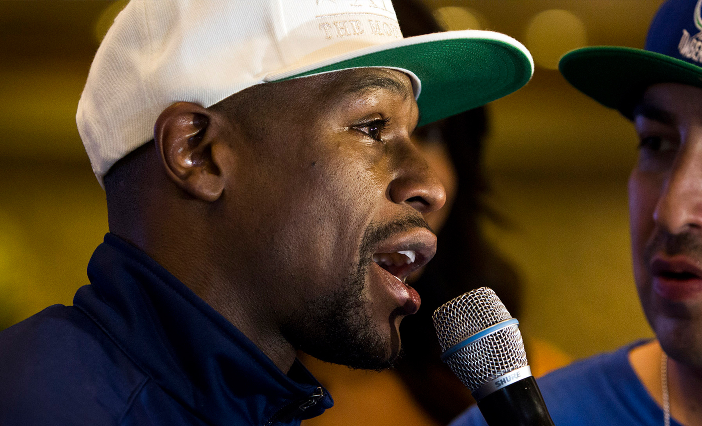 Connor McGregor called Floyd Mayweather a monkey.