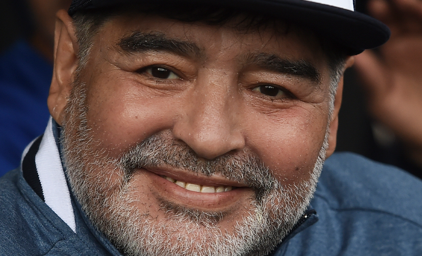Maradona died from a heart attack.