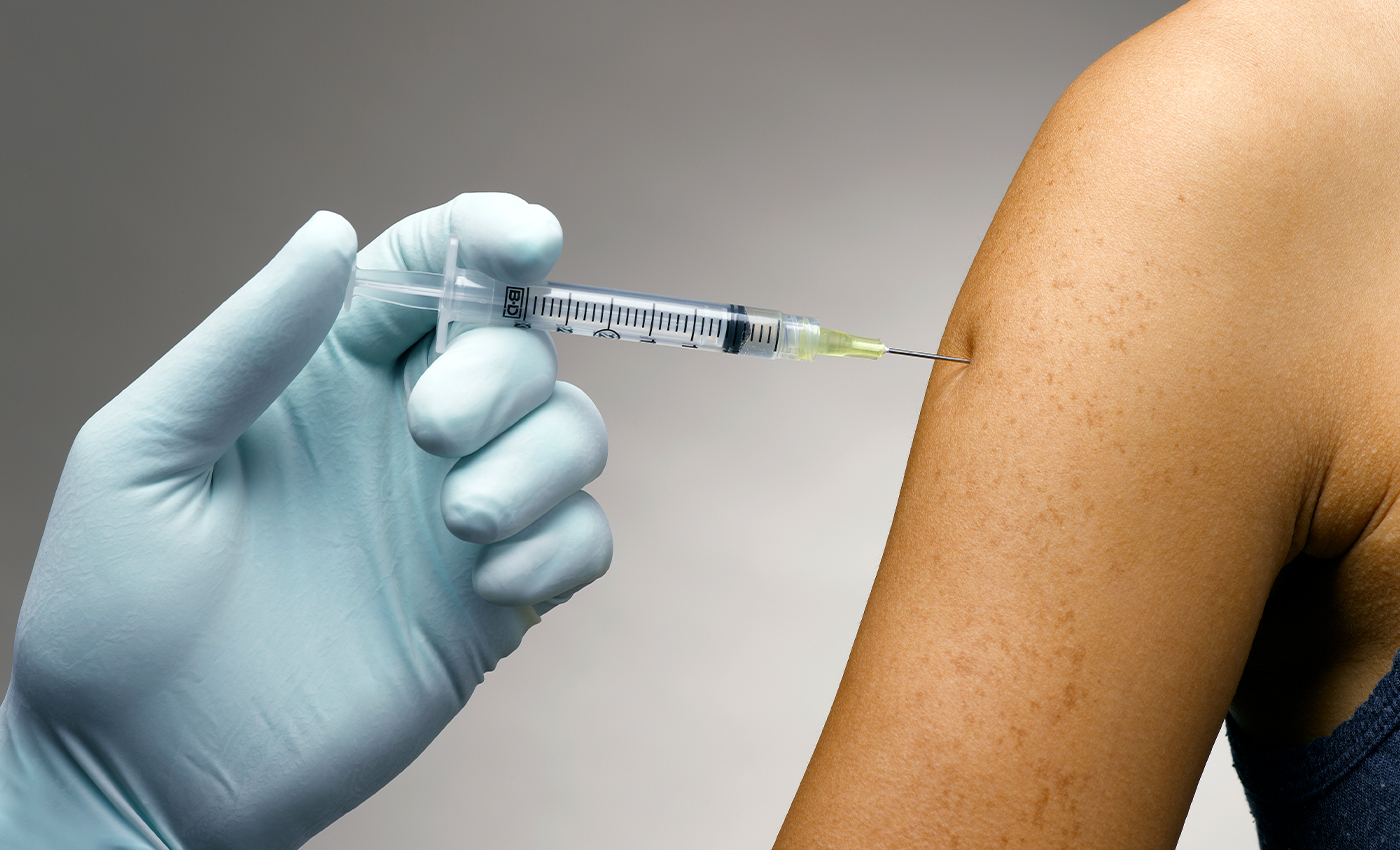 2.5 percent of the world population has been vaccinated against COVID-19.