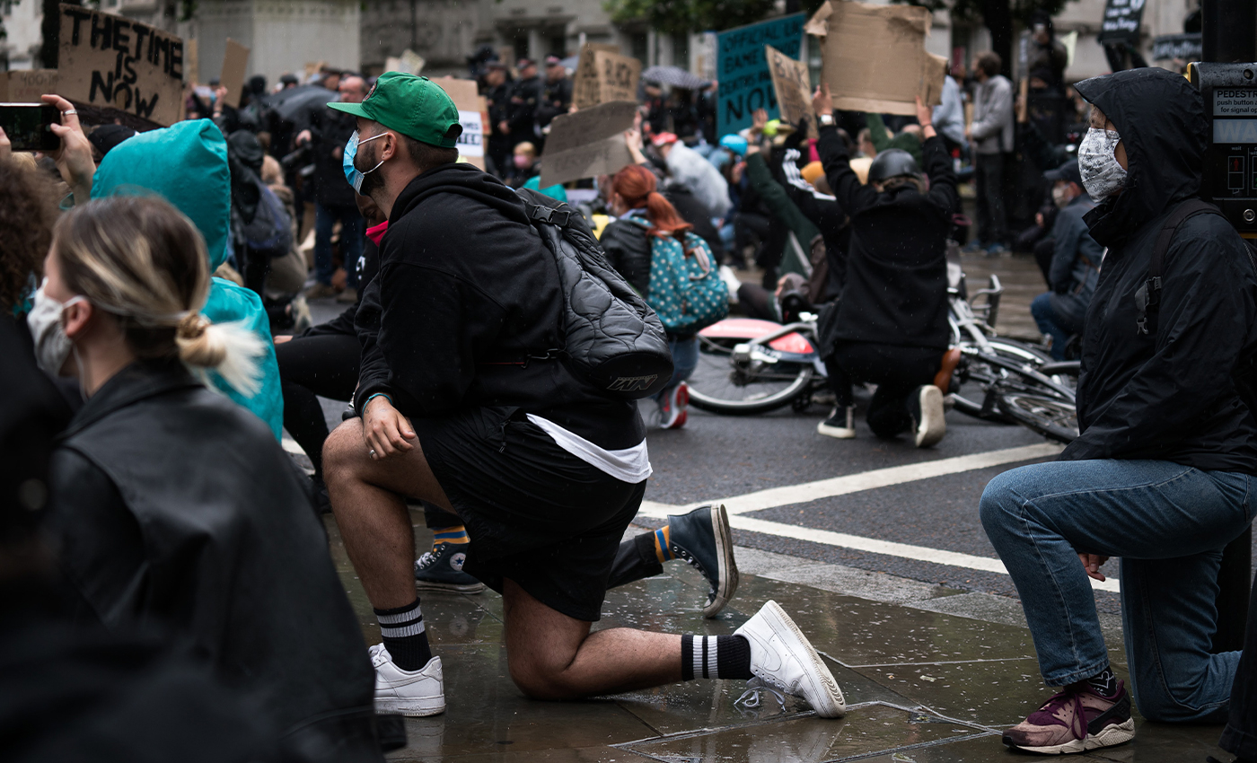 Protest over the vote count broke out in Minneapolis and Portland.