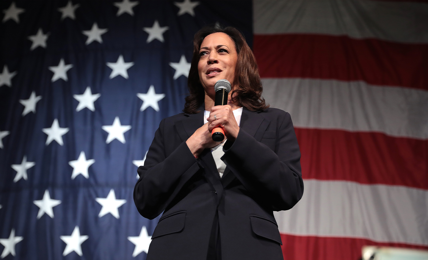 Kamala Harris is running for Vice President.