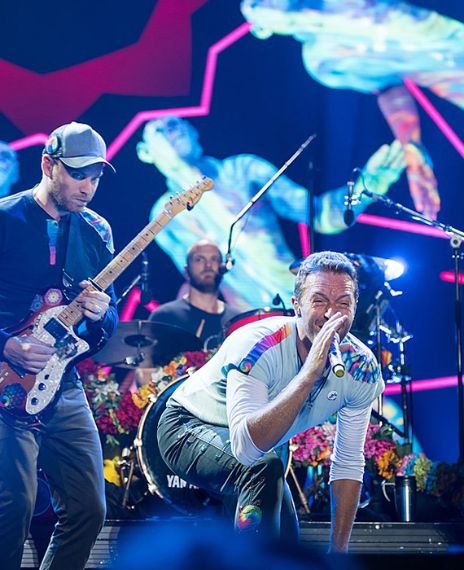 Coldplay, a rock band is not touring album to help the environment.