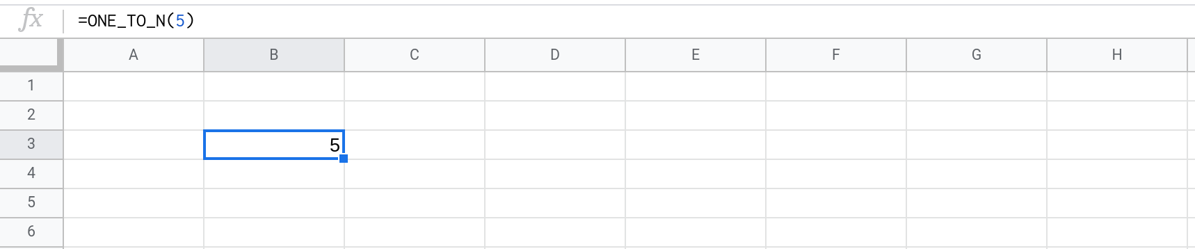 Screenshot of a Google Sheets spreadsheet.