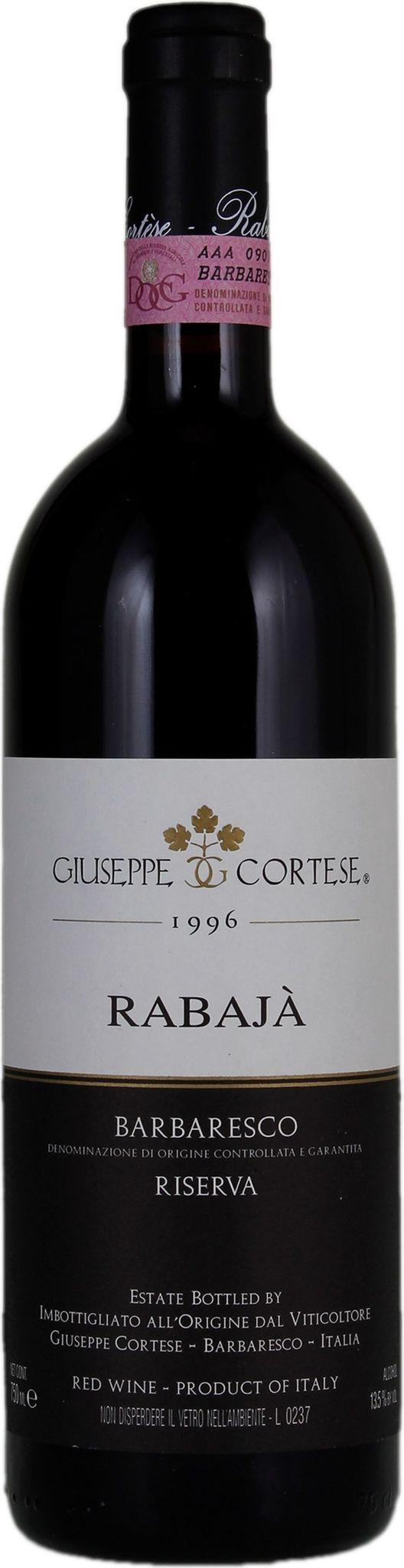 Produktbild på Barbaresco Rabajà Riserva