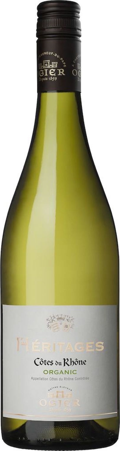 Produktbild på Héritages Côtes du Rhône Blanc