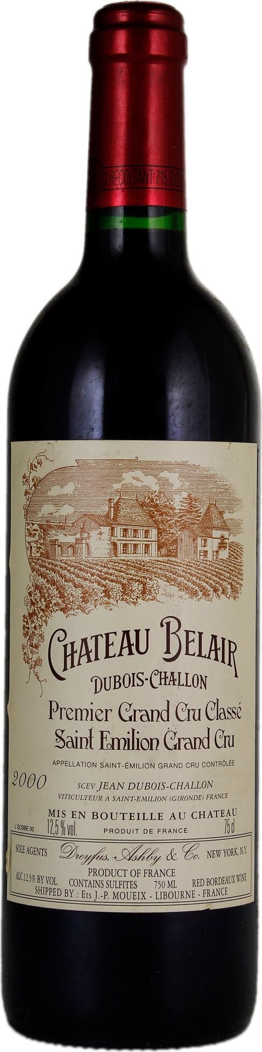 Produktbild på Château Bélair-Monange