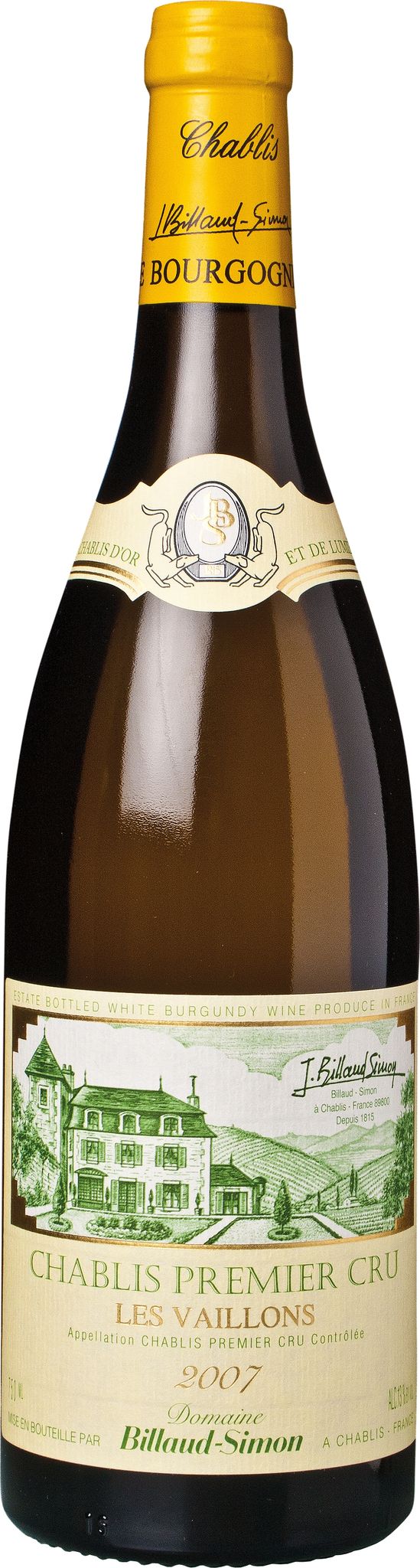 Produktbild på Chablis Premier Cru Les Vaillons