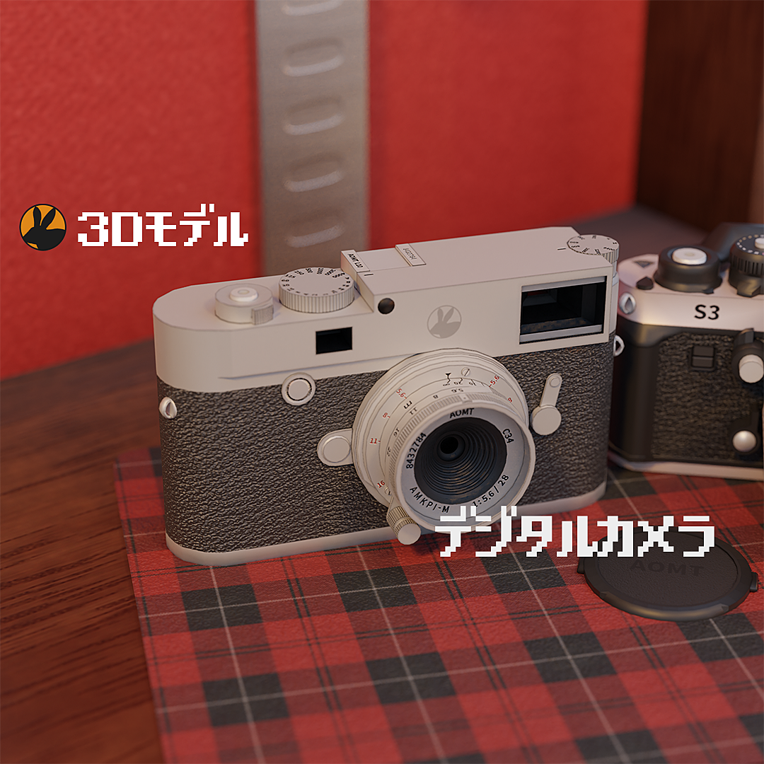 Vket Store 3dモデル デジタルカメラ L10