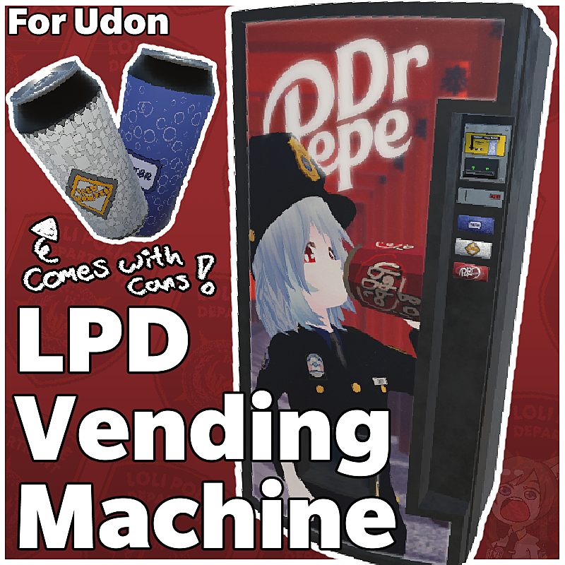 Vket Store Udon用LPD自動販売機