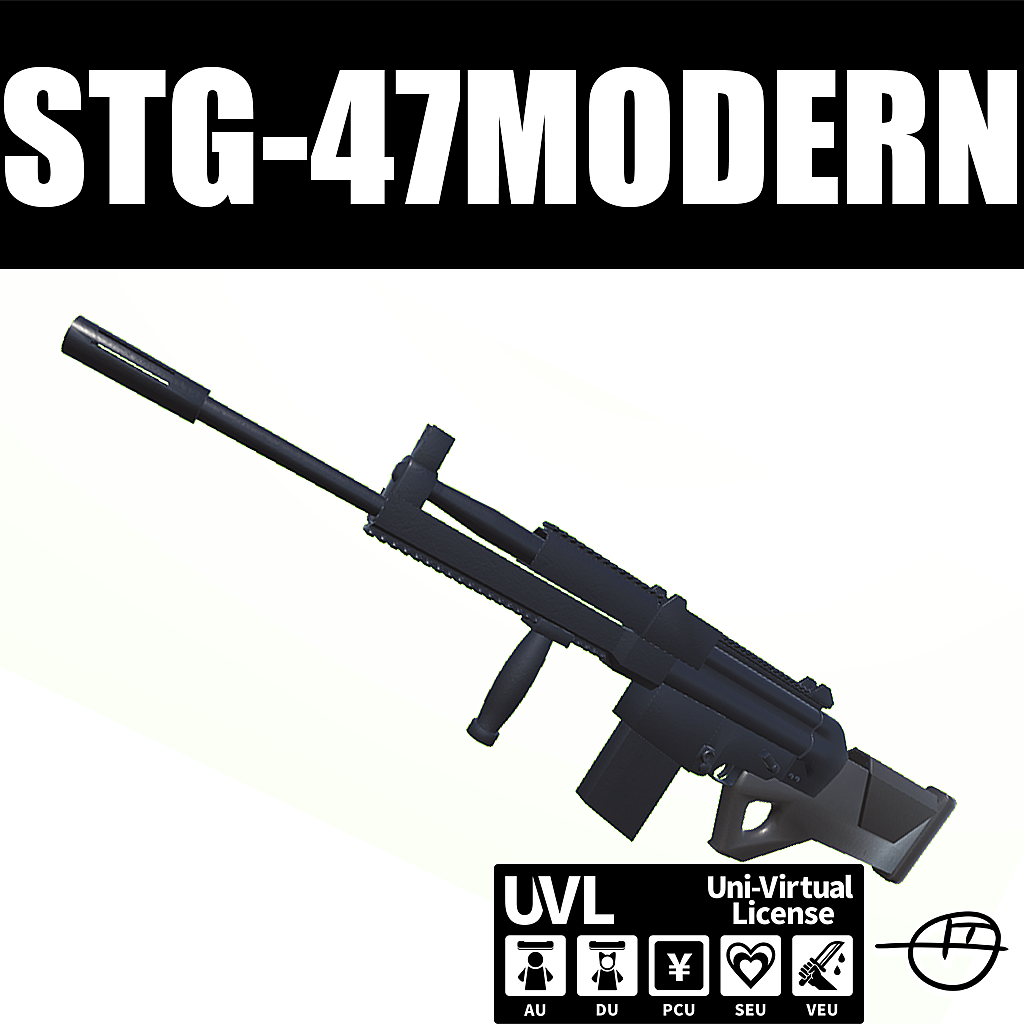 バーチャルマーケット Stg 47モダナイズ 架空銃 バーチャルマーケット Stg 47モダナイズ 架空銃