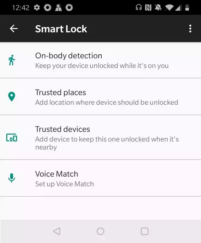 روش اول: باز کردن رمز عبور با Smart Lock: