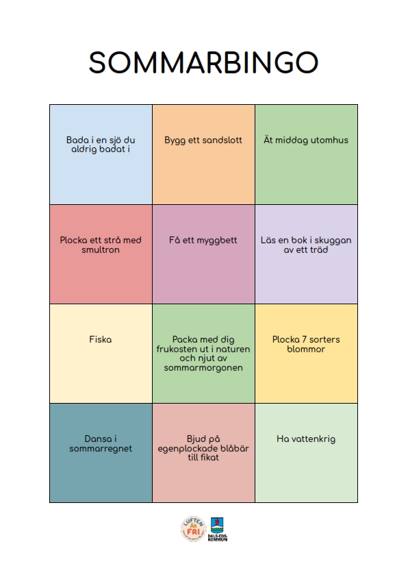 Sommarbingo