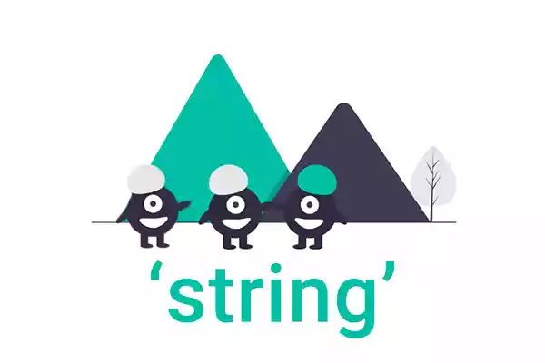انواع داده در جاوا اسکریپت نوع داده رشته ای یا string 
